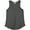 Grey - charcoal, variant on P.J. Salvage Womens Heathered Pajama Sleep Tank Top, Grey, Small