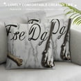 thumbnail image 3 of Qinduosi Reserved for The Dog Pillow Covers Inch,Dog Pillow Case,Dog Owner Gifts for Women,Decorative Dog Bone Pillowcase for Home Sofa Bedroom Living, 3 of 5