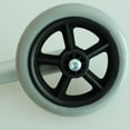 thumbnail image 4 of BYNNIX Universals Walker Wheel,with 8 Height Adjustable,5 in Caster Wheel,Walker Wheel Replacement Walker Accessories Metal, 4 of 14