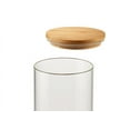 thumbnail image 5 of TRINITY Large Glass Canisters w/ Bamboo Lid - Set of 3, 5 of 8