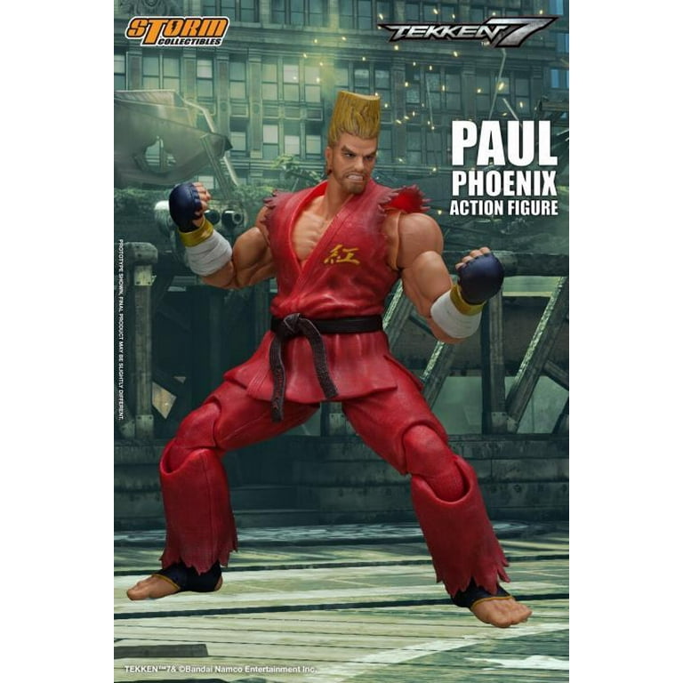 Storm Toys Tekken Paul Phoenix 1/12 Action Figure Doll