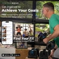 thumbnail image 7 of Teeter ProFlex 432 Adjustable Dumbbell Weight Set, 8 in 1 Free Weights 4 to 32lb, Quick-Set Grip Handles, Home Gym Space Saver, 7 of 7