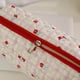 thumbnail image 3 of Bolsa de almacenamiento de cosméticos florales, organizador de maquillaje para mujer, bolsa de lavado de viaje rojo Sywqhk Para Estrenar, 3 of 5