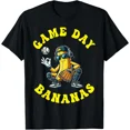 thumbnail image 1 of Sport Cute Banana Graphics Yellow Banana Baseball Lover T-Shirt, 1 of 4