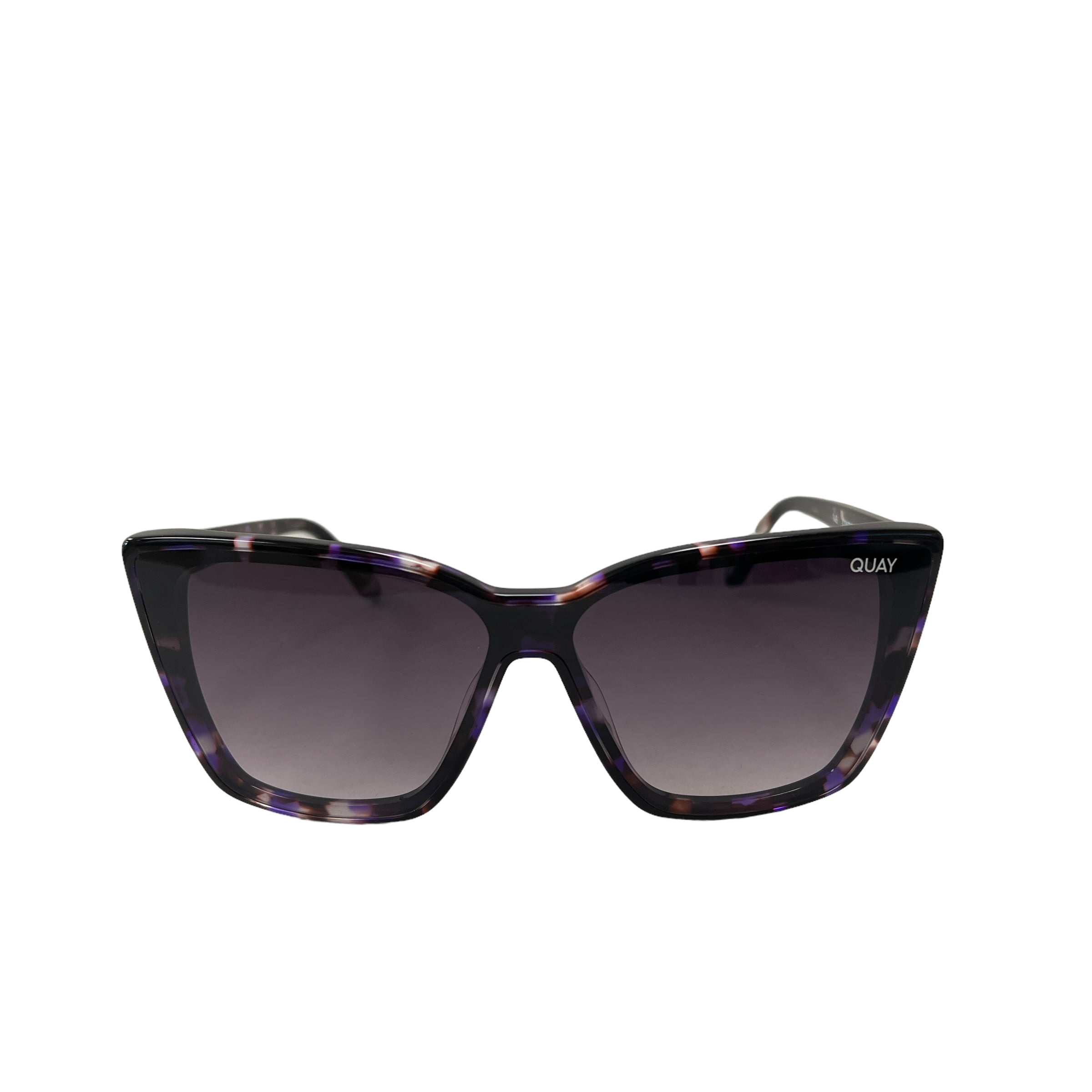quay australia confidential purple tortoise cat eye sunglasses eyewear NEW Quay Australia Confidential Cat Eye Sunglasses Purple Tort  main image 2