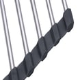 thumbnail image 4 of Triangle Sink Corner Dish Drying Rack, Roll-Up Stainless Steel, Multipurpose Over-Sink Drain Mat, Heat-Resistant, Space-Saving, For Kitchen, 1pc Rack, 4 of 6