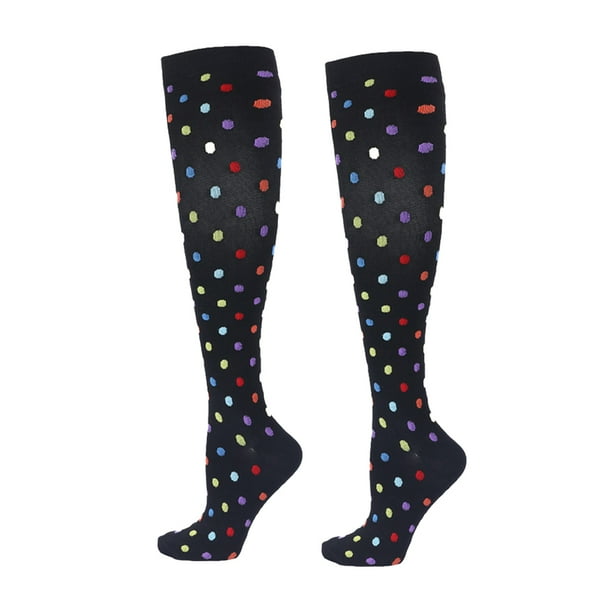 Calcetines deportivos Calcetines de compresión para mujeres y hombres Medias hasta la rodilla