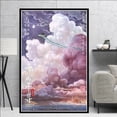 thumbnail image 4 of Pintura en lienzo de Anime japonés, póster impreso, sala de estar de pared para imágenes artísticas, película de Spirited Away, Hayao Miyazaki, 4 of 4