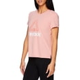 thumbnail image 3 of Reebok Women's Ultimate Slinky Jersey Logo Cropped Tee, 3 of 4
