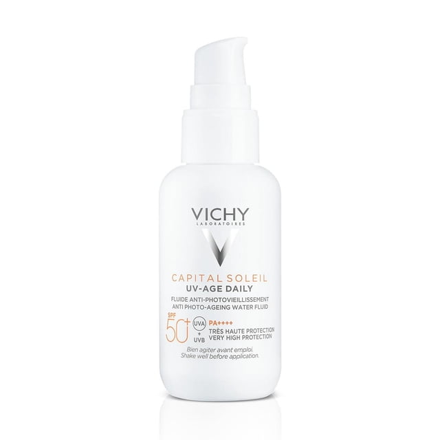 Protector Solar Facial Vichy Capital Soleil Anti-Edad FPS50+ UVAge Diario