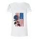 thumbnail image 5 of Blusa de manga corta de encaje informal con cuello en V de verano para mujer Fridja  bn8023, 5 of 7