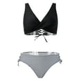 Joower Womens Bikini Tummy Control - Bikini Top High Waisted Bikini ...