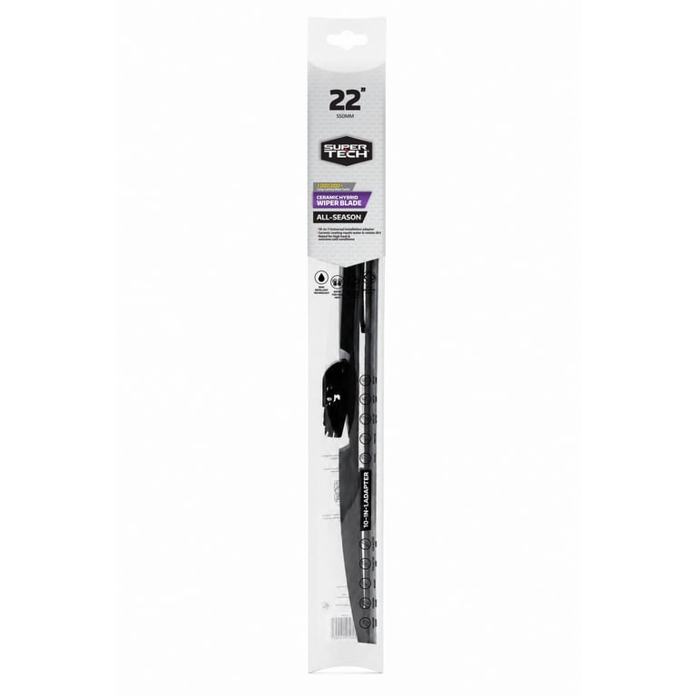 Super Tech 22" Hybrid Wiper Blade, Ceramic Shield photo 1