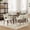 Beige, variant on AFO Modern Velvet Dining Chair with Solid Wood Legs, Ergonomic Curved Side Chairs for Dining Room, Cafe and Kitchen, Set of 2, Green