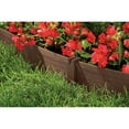 thumbnail image 3 of Suncast CE20 Eco Edge Composite Lawn Edging with Wood Grain Texture (4 Pack), 3 of 4