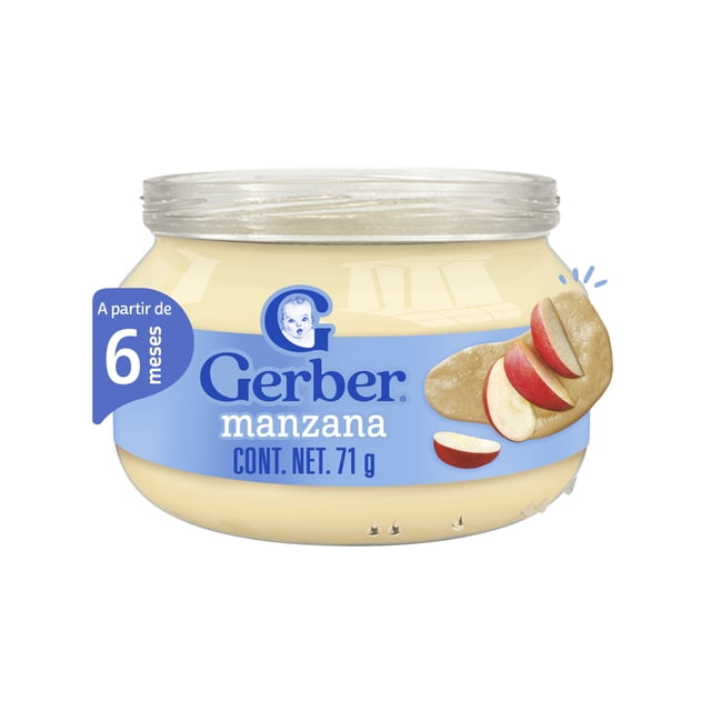 Papilla Gerber cosecha natural etapa 1 manzana 71 g