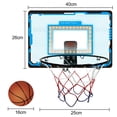 thumbnail image 2 of Mini aro para dormitorio infantil con puntuación automática y 3 pelotas, perfecto para niños Aro de baloncesto de interior con luces LED, 2 of 5