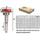 thumbnail image 4 of 35MM Hinge Jig Sets Concealed Hinge Forstner Drill Bit Sets Drilling Locating Guide Tools for Cabinet Hinges and Mounting Plates,For Woodworking, 4 of 5