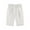 White, variant on AherBiu Toddler Girls Clothes Summer Shorts Elastic Drawstring High Waisted Lightweight Kids Knee Length Shorts with Pockets
