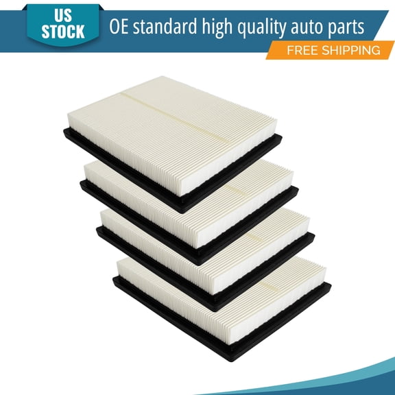 YXPCARS 4PCS Front Engine Air Filter for Toyota RAV4 2016-2018 Prius 2010-2015 Prius Plug-In 2012-2015 Lexus CT200h NX300h, New Air Filter Replacement (CA10741)