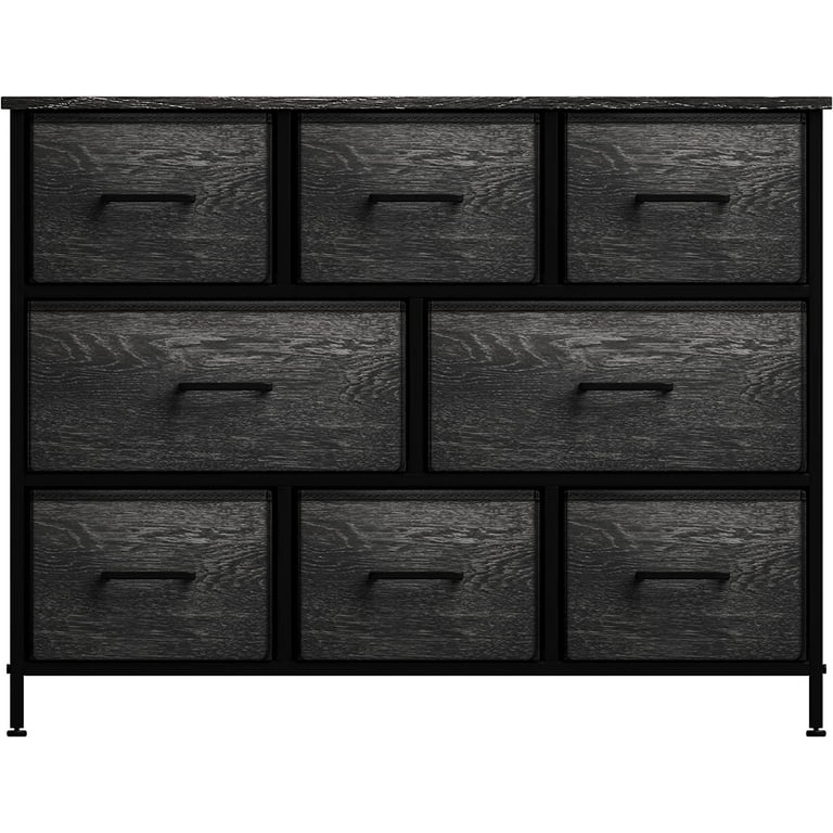 Sorbus Dresser with Fabric Drawers - Wide Chest of Drawers - Great