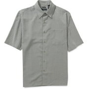 George - Men's Short-Sleeve Button-Down Check Shirt