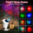 thumbnail image 2 of Astronaut Galaxy Star Projector Starry Night Light, Astronaut Projector with Nebula, Remote Control, Bedroom and Ceiling Projector, Best Gifts for Kids and Adults, 2 of 5