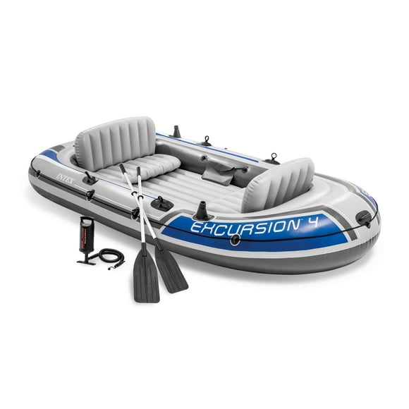 Ensemble de bateaux Intex Excursion 4, âge : adulte