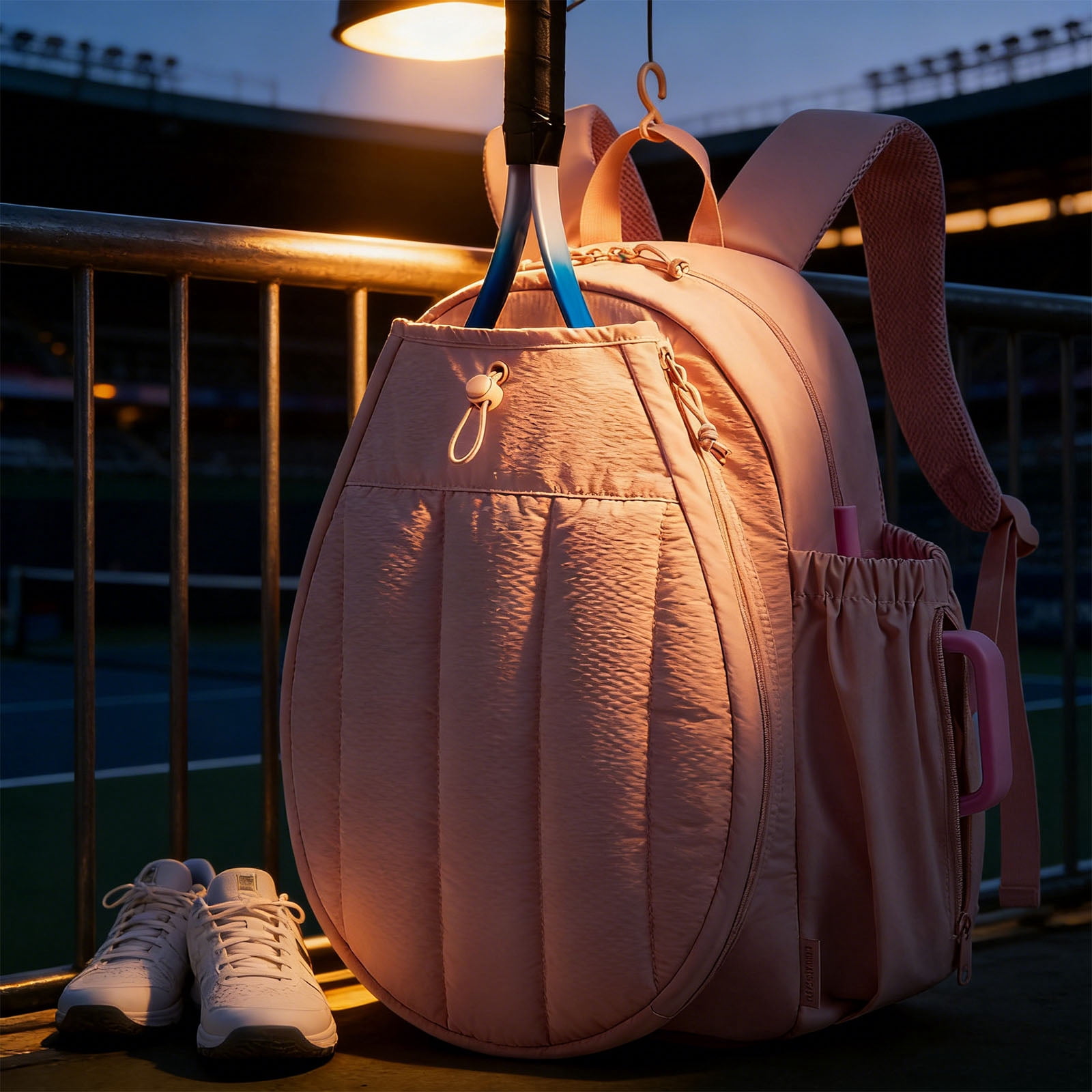 Multifunctional Gym and Tennis Bag Includes Shoe Compartment Wet Dry Storage for Travel and Workout