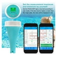 thumbnail image 3 of Portable 6 In 1 Water Quality Detector PH EC TDS ORP Temperature Chlorine CL APP Display Swimming Pool 6in1 Water Quality Tester ,Accurate - BLUE_7 IN 1 SOLAR POWERED, 3 of 7