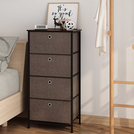 Portable Closet Organizer Oxkers 4 Drawer Dresser Storage Faux