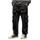thumbnail image 2 of Ceisia Men's Solid Color Pullover Sweatshirt, Casual Loose Fit Gift with Pockets & Drawstring Waistband, 2 of 6