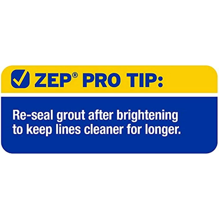 Zep Grout Cleaner and Brightener - 32 Ounce (Pack of 3) ZU104632 - Deep Cleaning Pro Formula