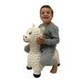 thumbnail image 2 of BounceZiez Inflatable Llama Animal Hopper Gift Toy for Children Ages 3+ By Waloo Products, 2 of 5