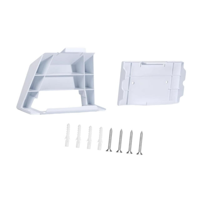 MERIGLARE Support de Routeur Support Mural de Routeur PP Installation Facile Stabilité Prend en Charge Base Support d'Alimentation du Routeur