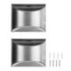 thumbnail image 1 of 2pcs Solar Light Outdoor Wall Sconce Garden Waterproof Sunpower Lamp, 1 of 3