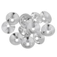 thumbnail image 3 of 12 piezas de conos de aleteo de latón para atar moscas mm para moscas de caña, gris plateado dorado Plata, 3 of 7