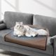thumbnail image 1 of Esterilla de seda de hielo de verano para mascotas, transpirable, con almohada, para gatos y perros., 1 of 4