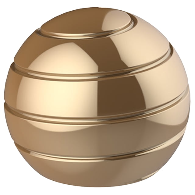 Ball Decor Juguete Descompresión Hipnosis Giroscopio Giratorio Escritorio Alivio Del Estrés Aleación Aluminio Regalo para Adultos