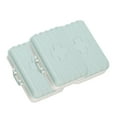 thumbnail image 1 of Pills Organizer, Pills Container, Suitcase Shape Practical Small 6-Grid Portable For Travel Outdoor Light Blue, 1 of 8