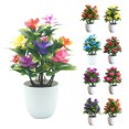 thumbnail image 1 of 1Pc Potted Artificial Butterfly Orchid Flower Garden Wedding Party Decoration, 1 of 8