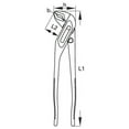 thumbnail image 2 of Gedore 914424 Water pump pliers 240 mm, 2 of 2