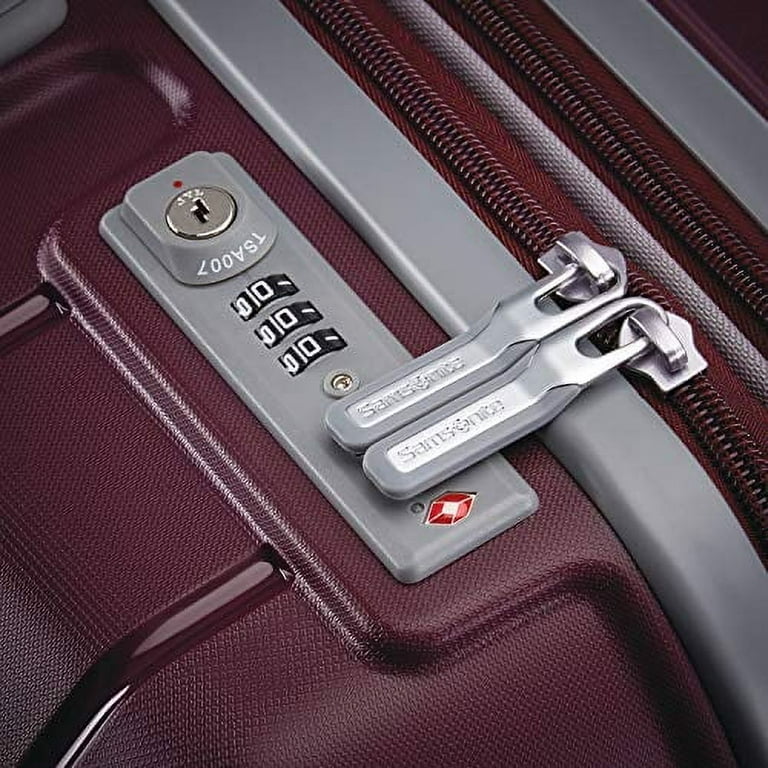 Samsonite Freeform Hardside Expandable with Double Spinner Wheels, Merlot, Checked-Medium 24-Inch Samsonite Freeform Hardside Expandable with Double Spinner Wheels, Merlot, Checked-Medium 24-Inch