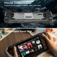 thumbnail image 6 of Dteck Case for Steam Deck, Steam Deck Case with Shoulder Strap, Shockproof Protective Case,Foldable Bracket,Black Clear, 6 of 10