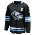 thumbnail image 2 of Men's Fanatics Clayton Keller Black Utah Mammoth Home Breakaway Jersey, 2 of 3