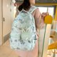 thumbnail image 2 of Mochila escolar, mochila de viaje ultraligera para mujer, mochila escolar para niños, adolescentes y niñas, floral-, 2 of 5