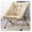 Faux Fur beige, variant on Comfy Saucer Chair for Adults, Soft Faux Fur Folding Lounge Chair for Bedroom Living Room Dorm Rooms Flexible Reading Chair for Teens Kids, X-Large Foldable Chair (Faux Fur-Grey)