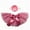 01-PinkH(fit 23in goose), variant on SHENGXINY Porch Goose Outfit, Sheer Tulle Tutu with Small Daisy Headband for Courtyard Entryway Porch Home Decorations White 23 in