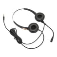 thumbnail image 2 of Call Center Headset, Retractable HD Call Telephone Headset With 3.5mm Connector For Online Classes, 2 of 8