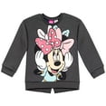 thumbnail image 2 of Disney Minnie Mouse Infant Baby Girls Fleece Sweatshirt and Pants Set Infant to Big Kid, 2 of 5